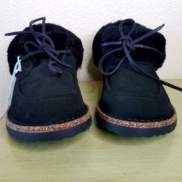 Birkenstock Bakki Suede‎ Leather Shearling Boots - Picture 4 of 8